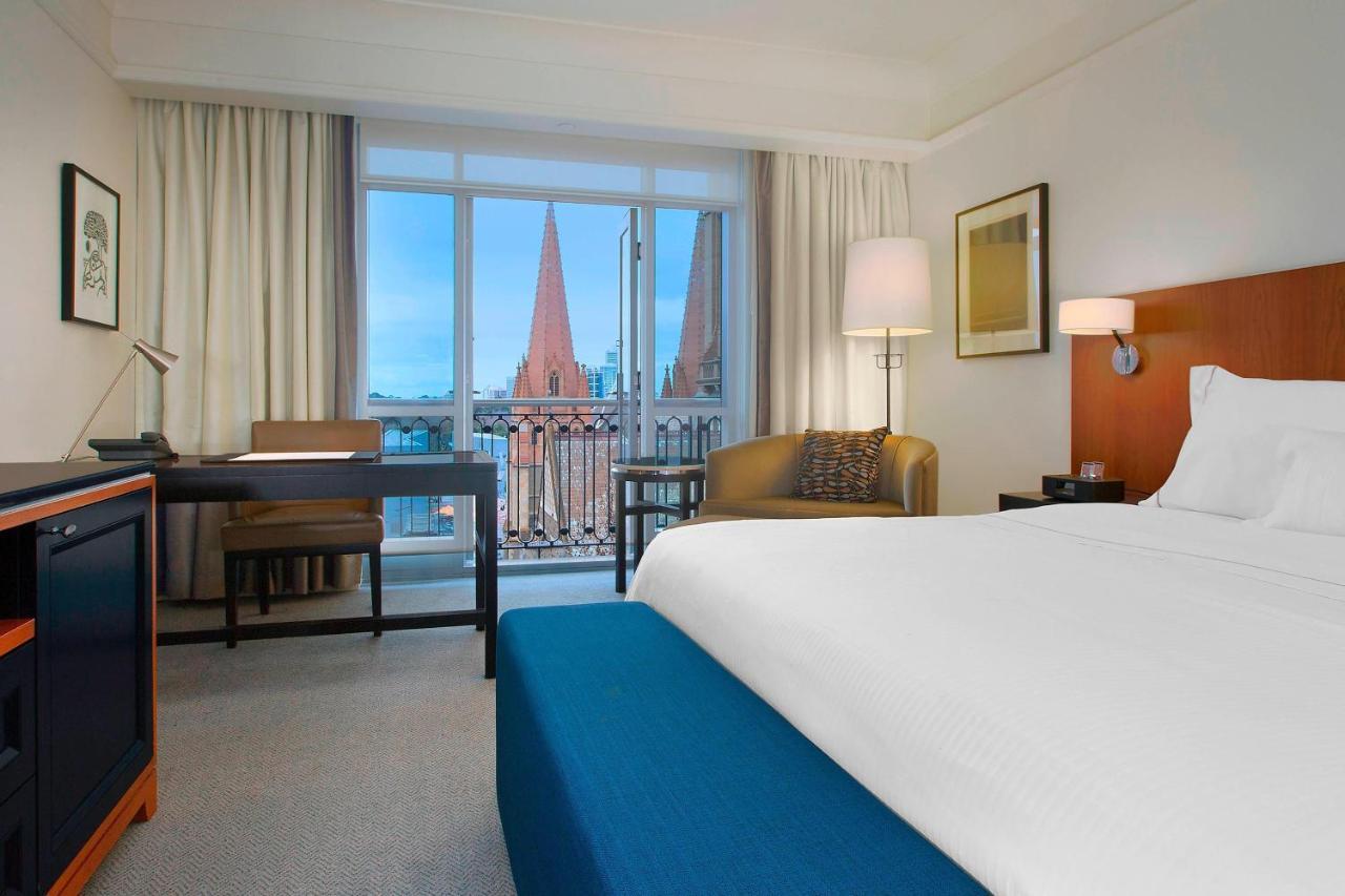 เดอะ เวสทิน เมลเบิร์น Hotel ภายนอก รูปภาพ A guest room at the Hilton San Francisco