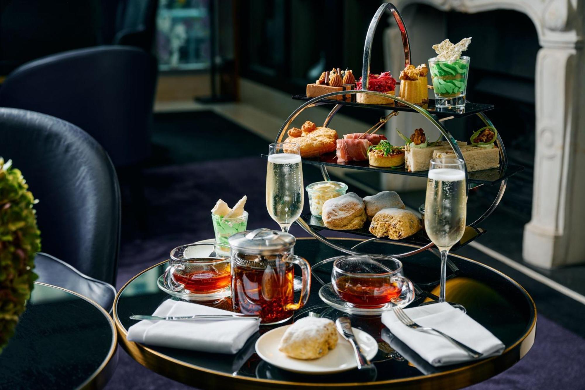 เดอะ เวสทิน เมลเบิร์น Hotel ภายนอก รูปภาพ Afternoon tea at the InterContinental London Park Lane